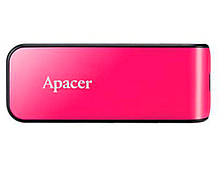 USB флеш накопитель Apacer 64GB AH334 pink USB 2.0 (AP64GAH334P-1)