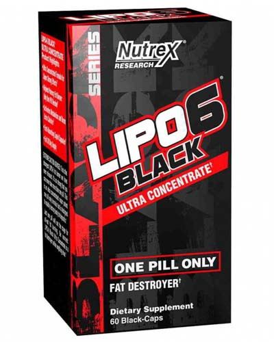 Жироспалювач, Nutrex Lipo-6 Black Ultra Concentrate (60caps)