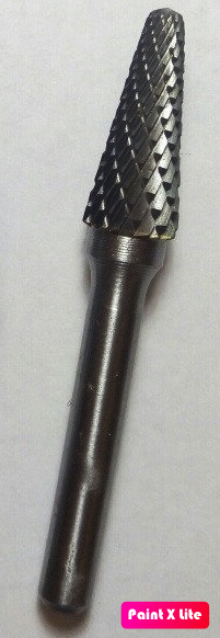 Борфреза, тип "L", Конус із закругленою голівкою, 6х18х 6мм, фото 1