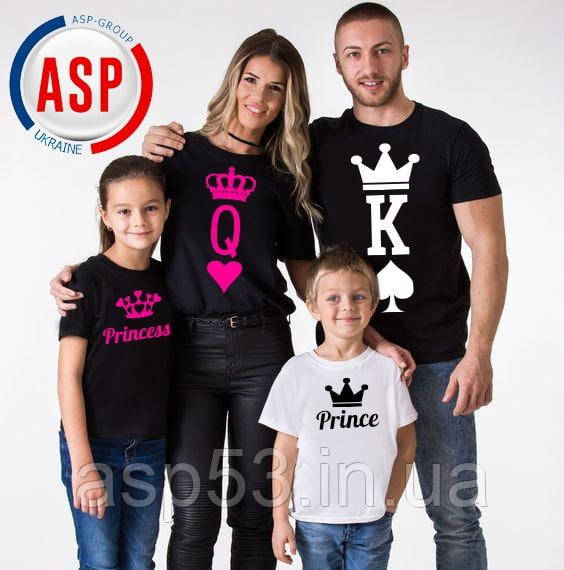 Футболки для Фотосессии Всей Семьи Family Look Фэмили Лук Коронами ...