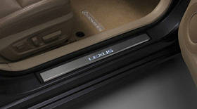 Lexus ES ES350 2013-2019 Накладки на пороги з підсвіткою Нові Оригінал