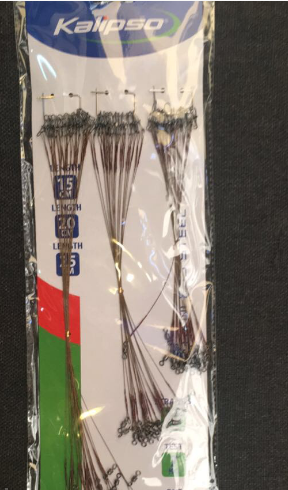 Набір повідців Kalipso сталевий 1*7 7 кг (60 шт.)