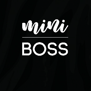 Бодик "Mini boss" чорний, фото 2