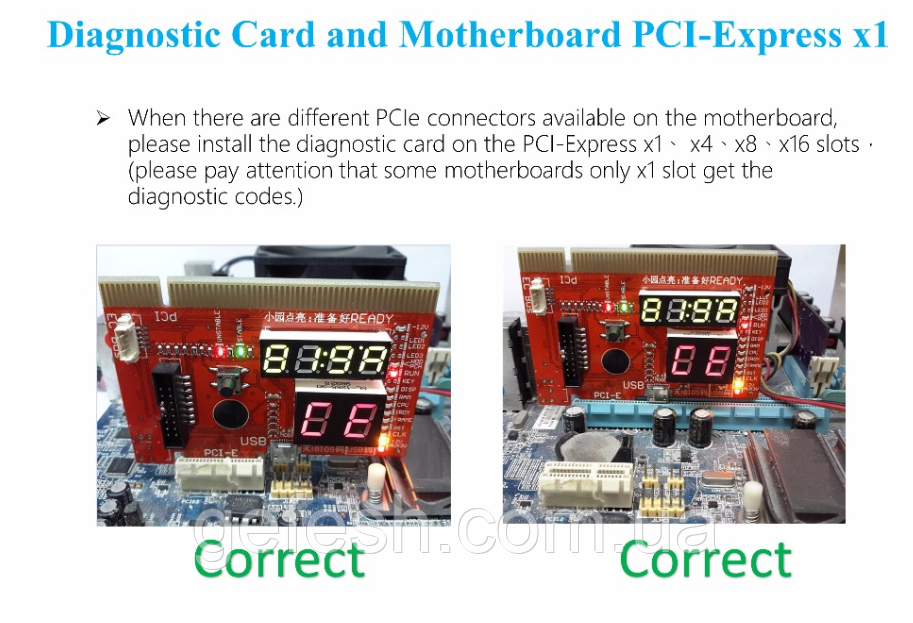 Post карта post card для ПК и ноутбук KQCPET6 V6 7 in1 PCI / PCI-E / LPC MiniPCI-E - фото 8 - id-p1050828158