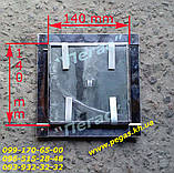 Дверцята сажотруска прочистная нержавійка 140х140 мм люк для золи, сажечистка, фото 2