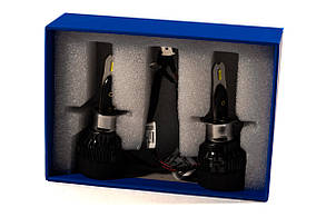 Комплект LED ламп HeadLight Mi7 H1 (P14,5s) 55W 12V 4000Lm с активным охлаждением, фото 2
