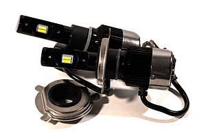 Комплект LED ламп HeadLight FocusV H4 (P43t) 40W 12V с активным охлаждением, фото 2