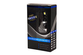 Комплект LED ламп HeadLight FocusV H4 (P43t) 40W 12V с активным охлаждением, фото 2