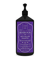Silver Fox Anti-Yellow Shampoo Шампунь для чоловіків проти жовтизни волосся, 1000 мл