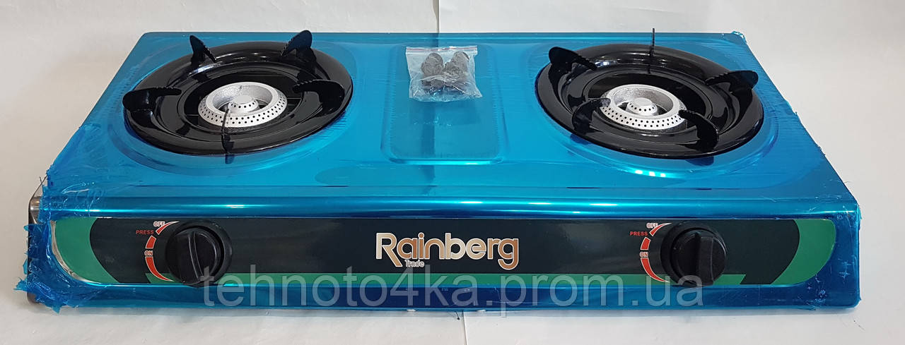Купить Газова плита на 2 турбо конфорки Rainberg G-02 для приготовления ...