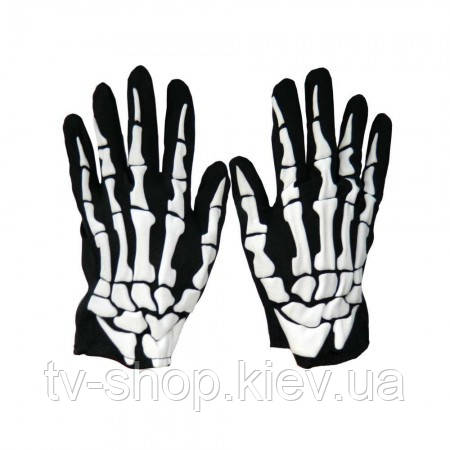 Рукавички Скелет, фото 1