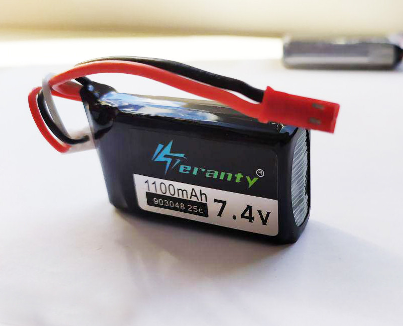 Акумулятор 7.4V 1100mAh 25C LiPo для квадрокоптера Syma JJRC Hubsan 903048