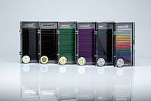 Вії INFINITY Dark Chocolate СС 0.07 Mix  6,7,8 мм, фото 4