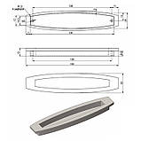 Ручка Ferro Fiori M 0780.128 хром, фото 6