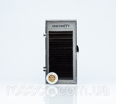 Вії INFINITY Dark Chocolate (гіркий шоколад) СС 0.085 (10мм), фото 1