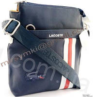  Сумка Lacoste sporting backcroc dark blue 23х28х5