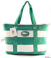 Сумка Lacoste style transformer green 30х40х15