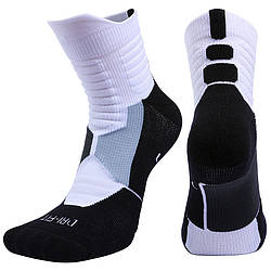 Баскетбольні шкарпетки Elite Pure Knitted Dri-fit Basketball Foot Mid Socks