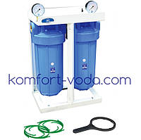 Система корпусів Big Blue 10" на рамі Aquafilter HHBB10A