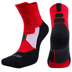 Баскетбольні шкарпетки Elite Pure Knitted Dri-fit Basketball Foot Mid Socks