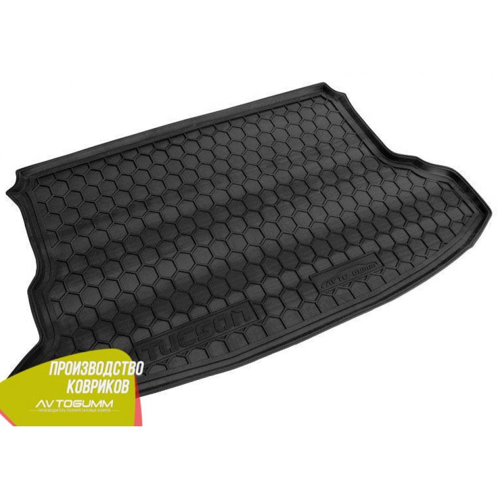 Авто килимок в багажник Hyundai Tucson 2004- (Avto-Gumm) Автогум