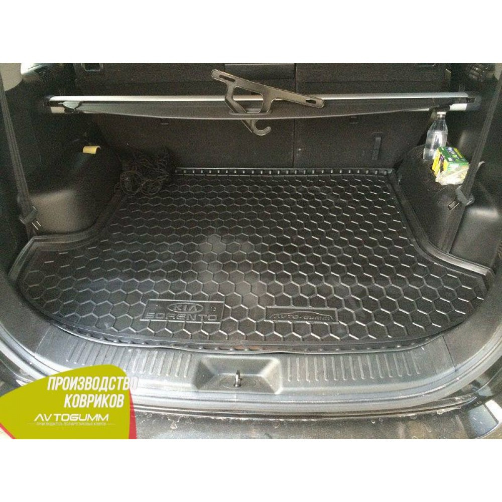 Авто килимок в багажник Kia Sorento 2009-2015 (7 місць) (Avto-Gumm) Автогум