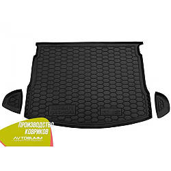 Авто килимок в багажник Nissan Qashqai 2007-2010 (Avto-Gumm) Автогум