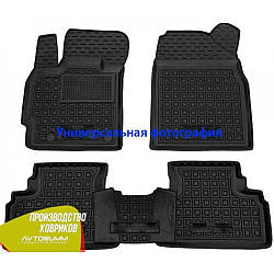 Авто килимки в салон Jeep Wrangler 2018 - 4 двері (Avto-Gumm) Автогум
