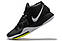 Чоловічі кросівки Nike Kyrie 6 Black/White-Yellow, фото 2