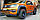 Дуга передня ORG чорний мат на Фольксваген Амарок 2010+ Захист переднього бампера Original Volkswagen Amarok, фото 2