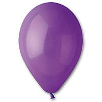 Латексный шар 10"(26см) пастель фиолетовый (08) Gemar