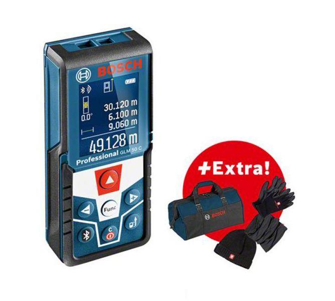 Лазерний далекомір Bosch GLM 50 C Professional WinterSet (0.05-50 м) (06159940M1)