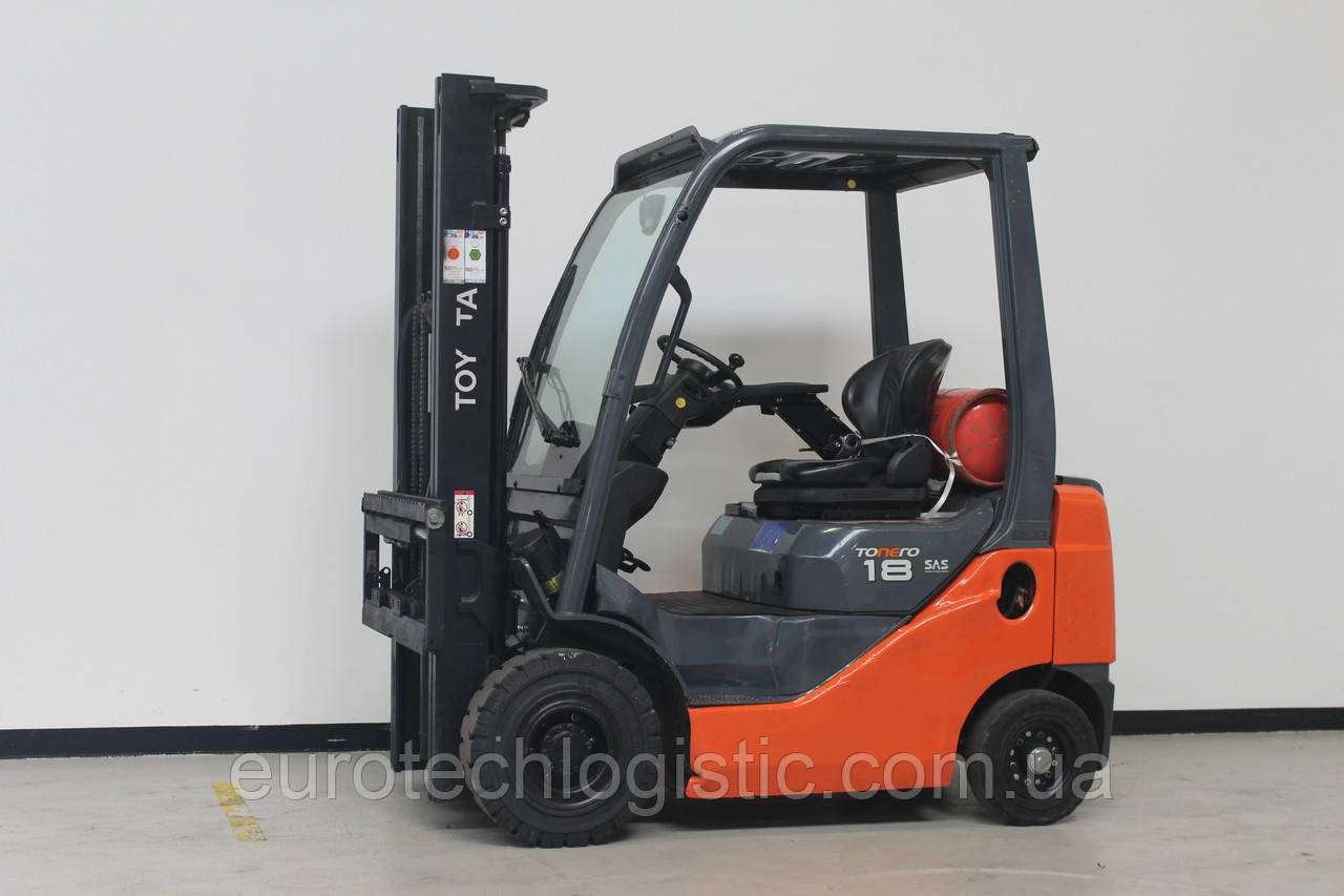 Вилковий навантажувач Toyota 02-8FGF18., фото 1
