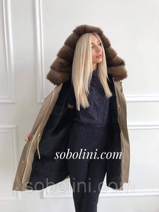 фотоотчет от покупателя Парка женская с мехом