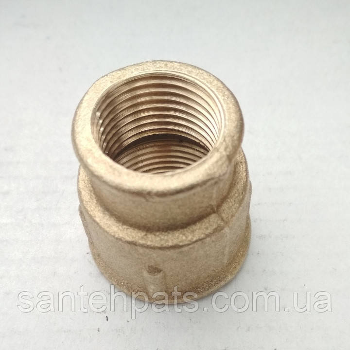 Муфта перехідна 1/2" на 3/4" посилена