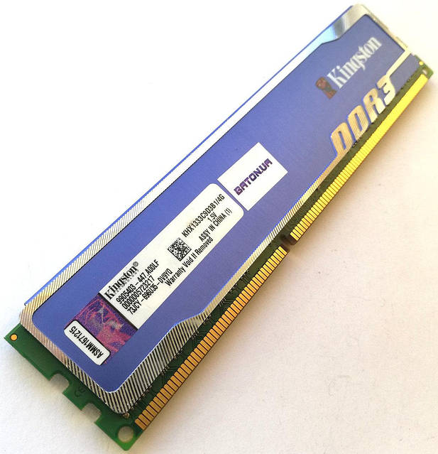 Memory Hyperx 4gb Ram Ddr3 4gb 1333mhz Hyperx Blu Ddr3 4gb