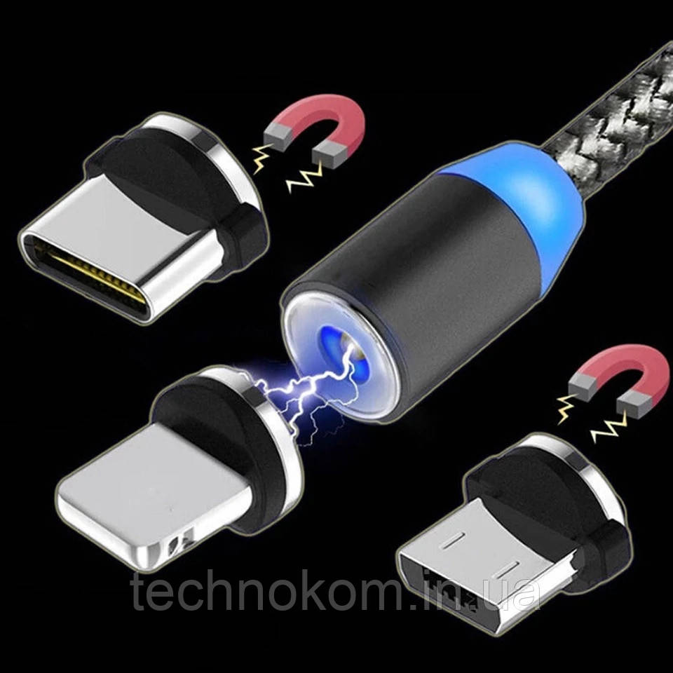 Коннекторы для магнитных кабелей MicroUSB,Type-C,Apple Lightning - фото 5 - id-p1051133327