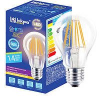 Лампа филаментная 8 Вт LED Bulb А60, 3000К, 220B, (E27)