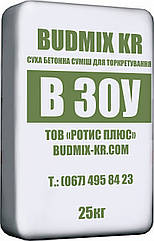Суміш для сухого способу торкретування BUDMIX KR В30У (М400)