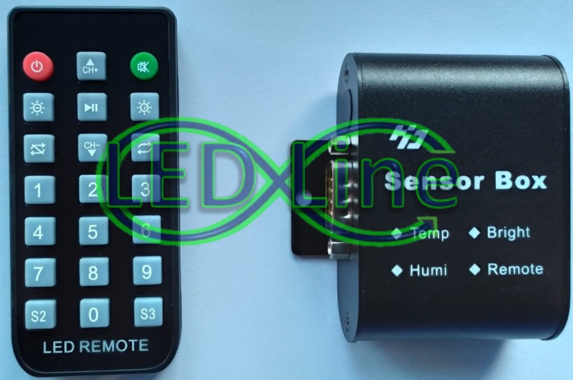 Датчик для повноколірних контролерів Huidu Sensor box S 108
