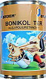 Клей поліуретановий для взуття, натуральної та синтетичної шкіри, каучуку (Десмокол) BONIKOL TER 0,8 кг/1 л., фото 2