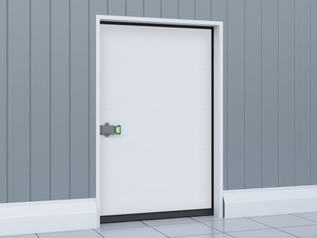 Двері для охолоджуваних приміщень DoorHan IsoDoor IDH1 орного типу