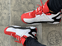 Чоловічі кросівки Nike Air Barrage Mid Quickstrike Black White Red CD9329-005, фото 6