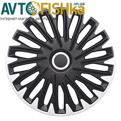 Ковпаки на колеса. Ковпаки колісні ARGO R14 QUANTUM PRO Silver/Black, фото 1