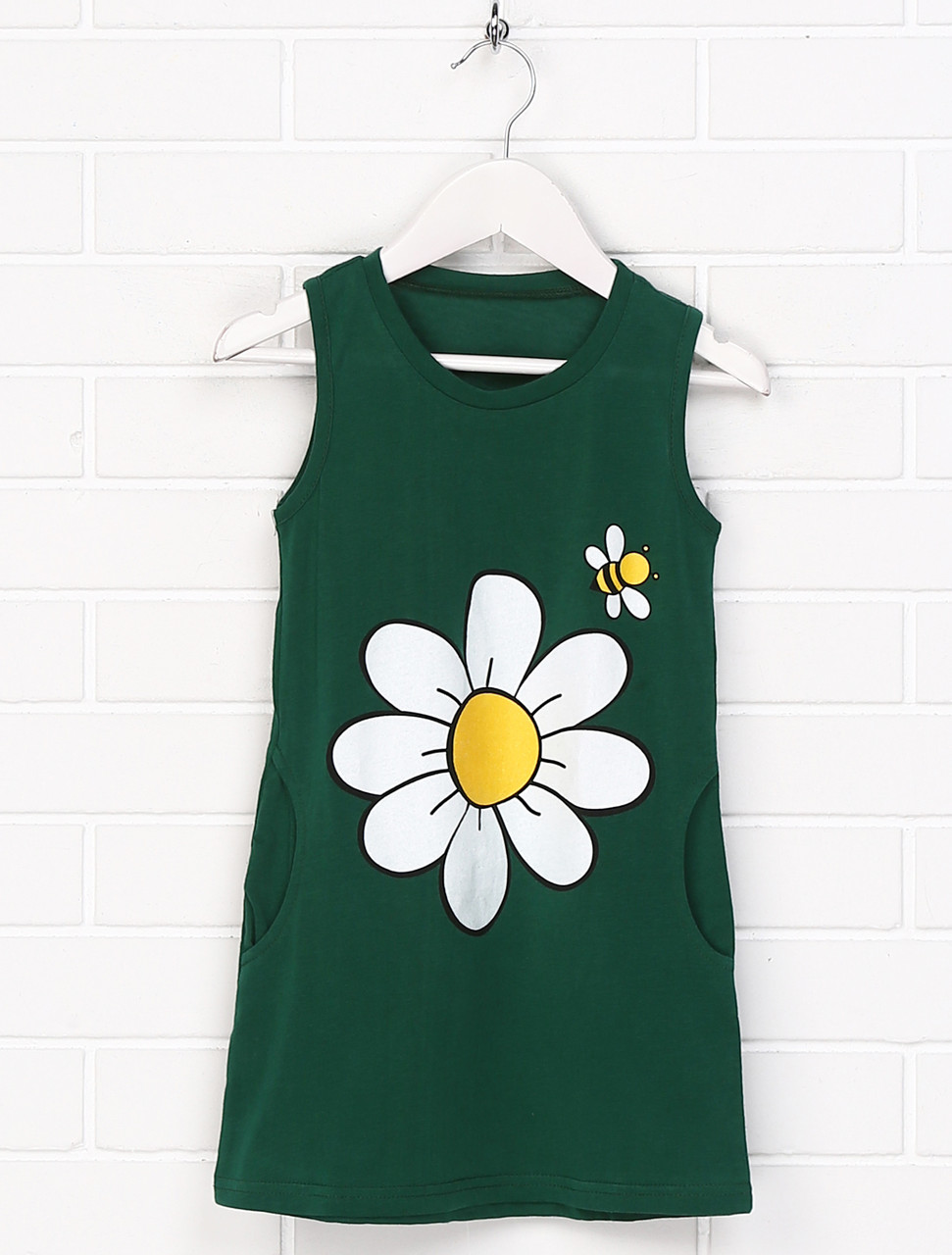 Дитяче плаття Мальта зеленого кольору 19ДД412-24-Н 122 см. (2901000210872)