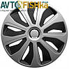Ковпаки на колеса. Ковпаки колісні ARGO R16 PLATIN Silver/Black, фото 3