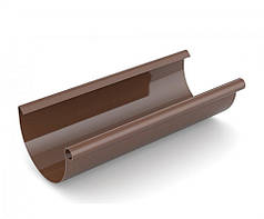 Жолоб пластиковий 125, 3 м, кольоровий ТМ "Bryza"