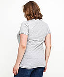 Футболка жіноча Мальта 19Ж441-24 S Світло-сіра (2901000214757), фото 4