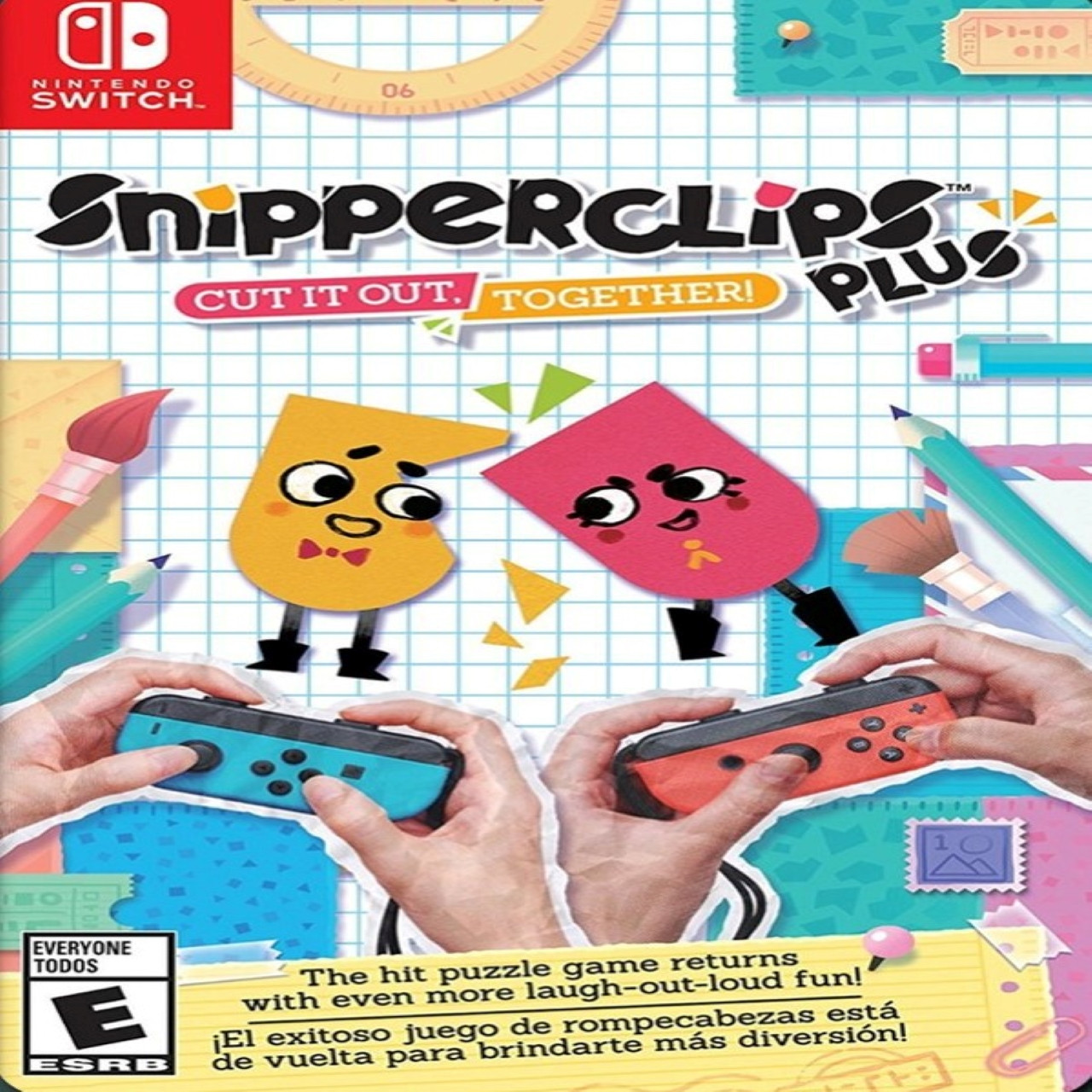 Snipperclips plus (російські субтитри) Nintendo Switch