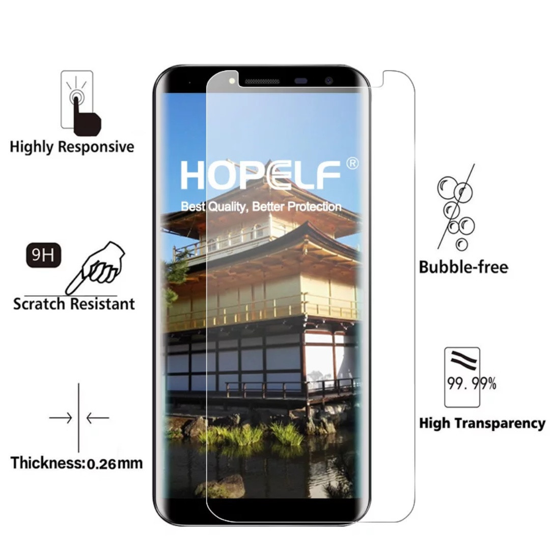 Захистне загартоване скло для Oukitel C8 2.5D 0.26 mm